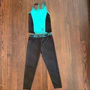 Girls Body Glove Leggings & Top Outfit